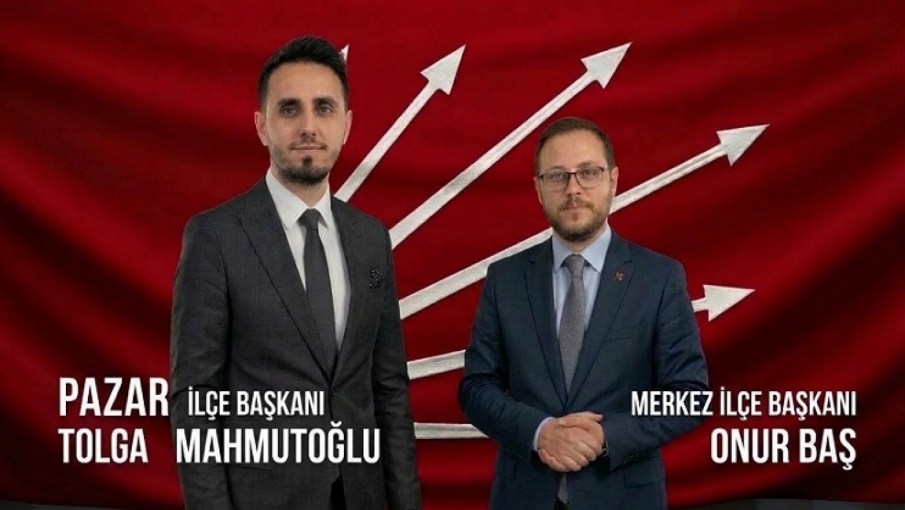 CHP RİZE'DE GENÇ KADROLARLA YENİ DÖNEM BAŞLADI